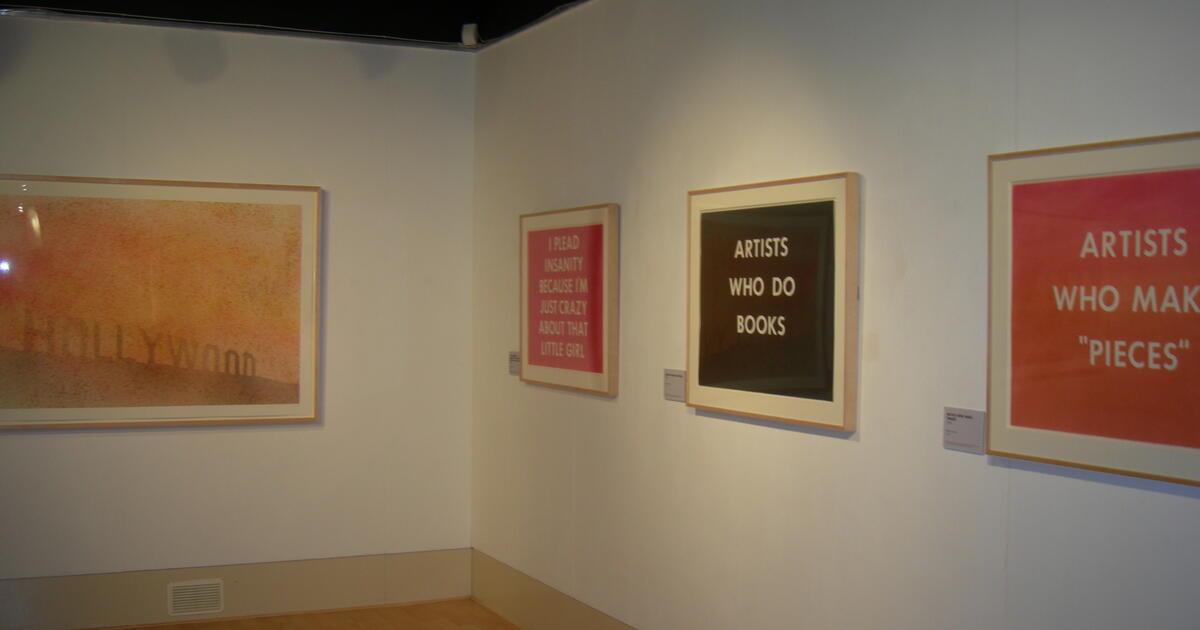 Ed Ruscha , Thurso Artist Rooms